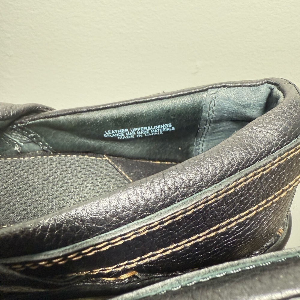 Born Women’s Size 10 Black Leather Slip-On Shoes - Picture 7 of 15